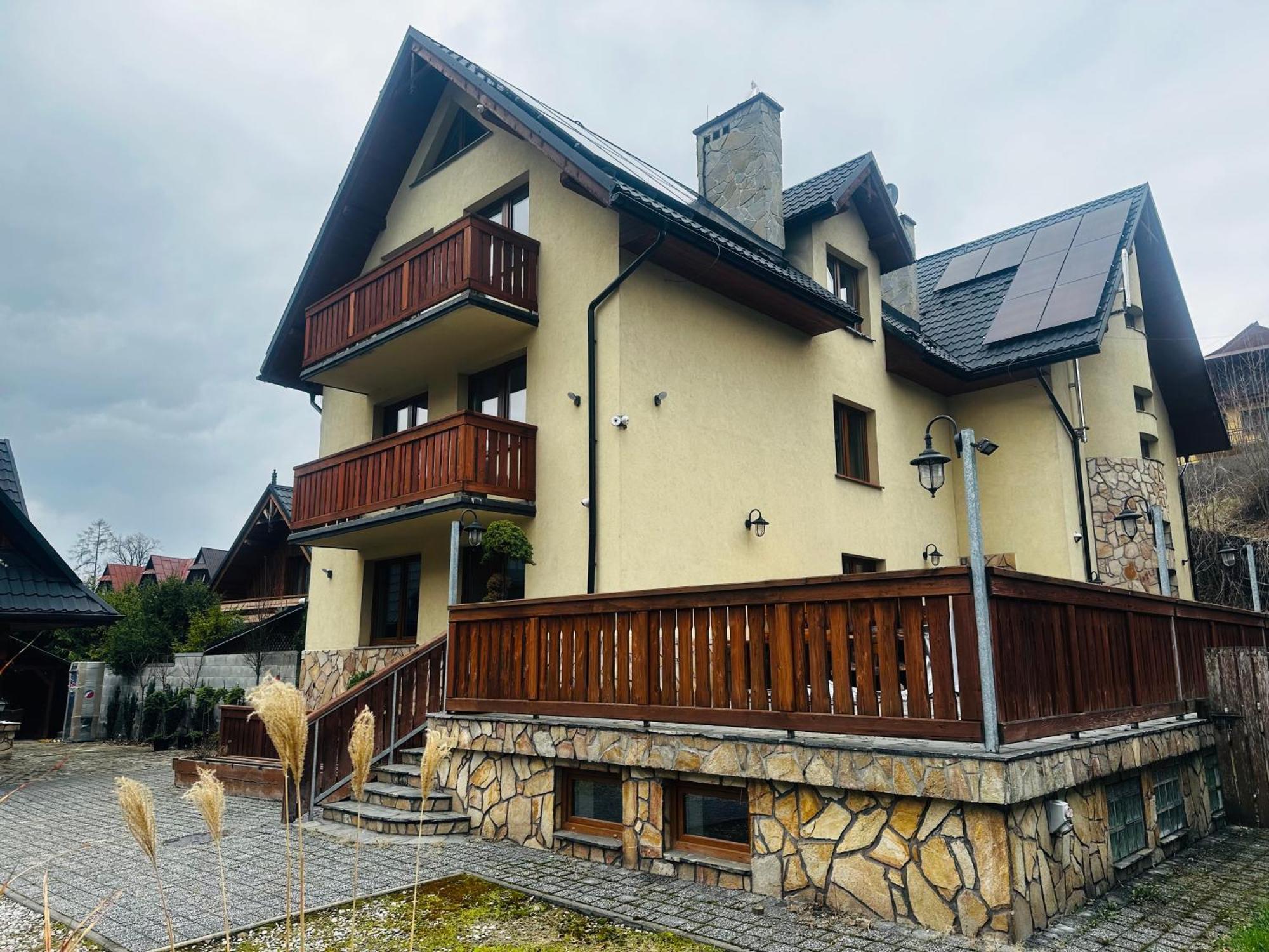 Nad Grajcarkiem - Pensjonat Hotell Szczawnica Exteriör bild